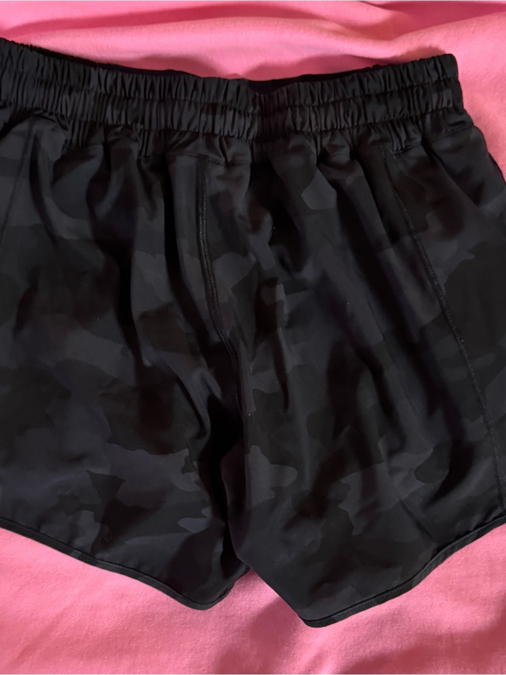 Lululemon Black Camo Women’s Athletic Shorts